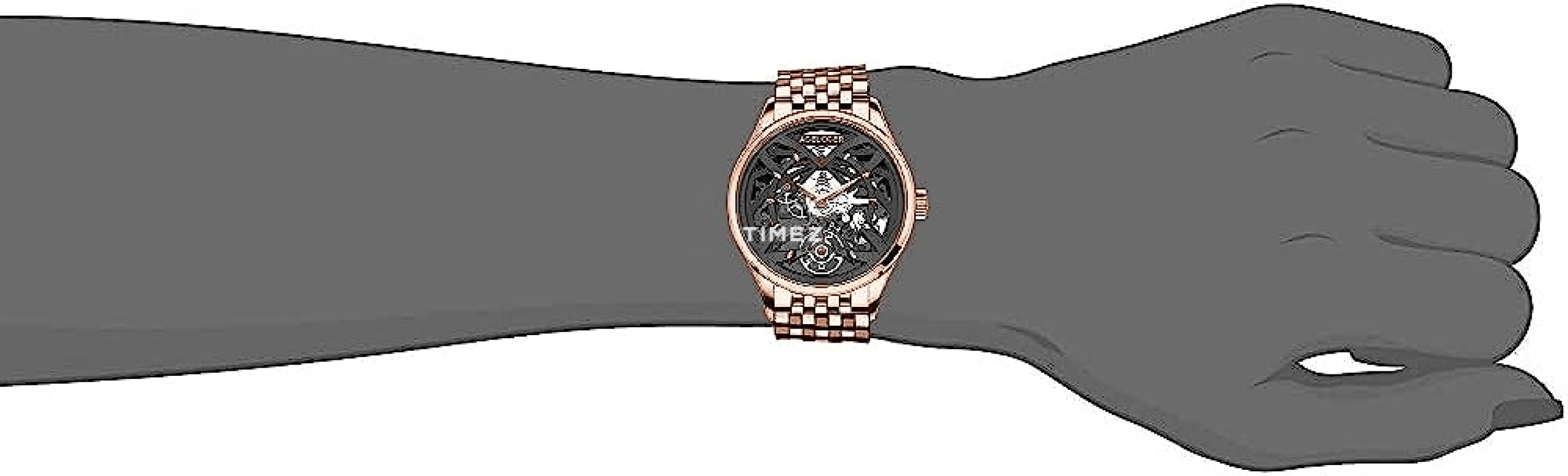 Agelocer,Schwarzwald 36mm,36mm,Stainless Steel,Black,Automatic,Sapphire,Crystal Glass,Round,6702D9