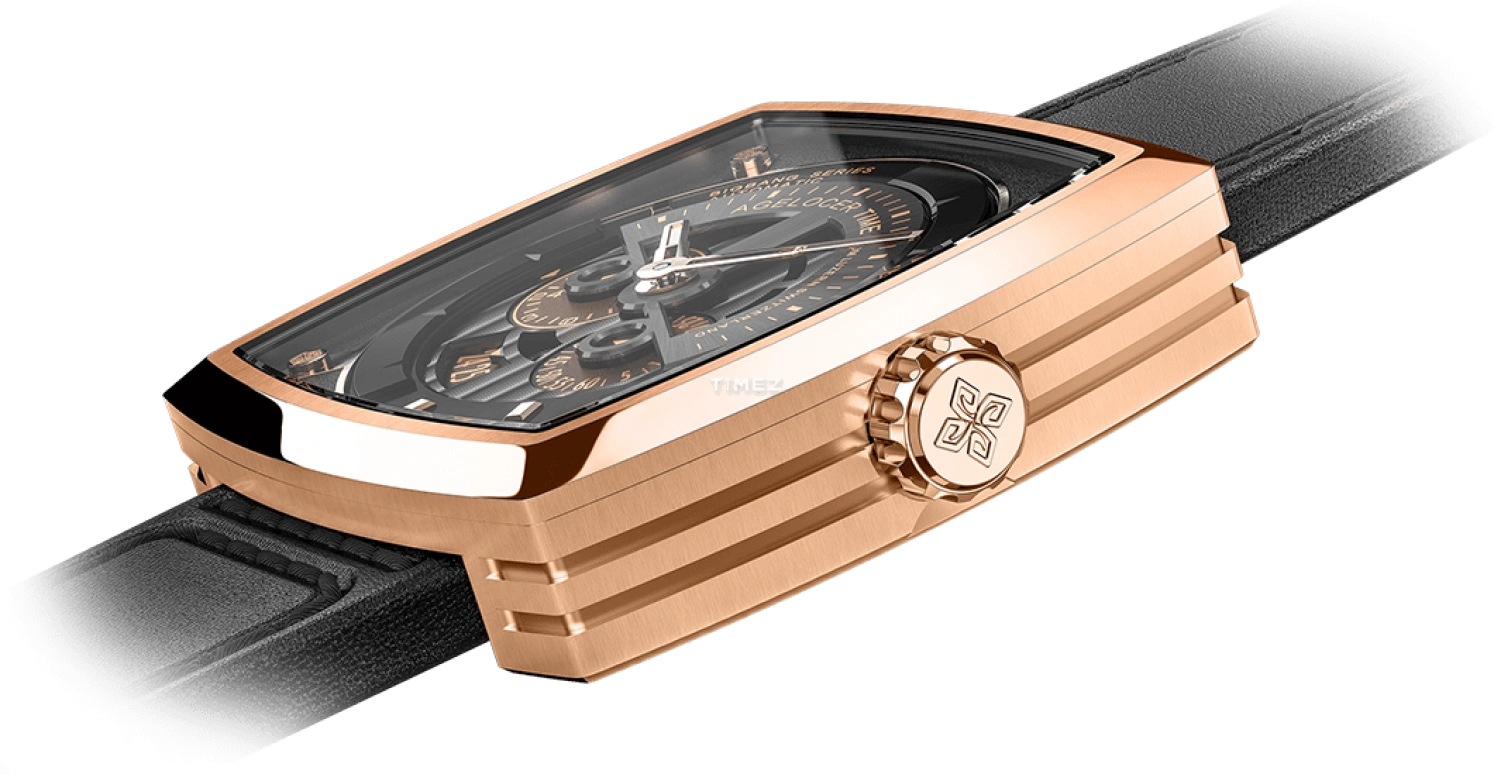 Agelocer,BigBang 43mm,43mm,Stainless Steel,Black,Automatic,Day,Sapphire,Crystal Glass,5603D2