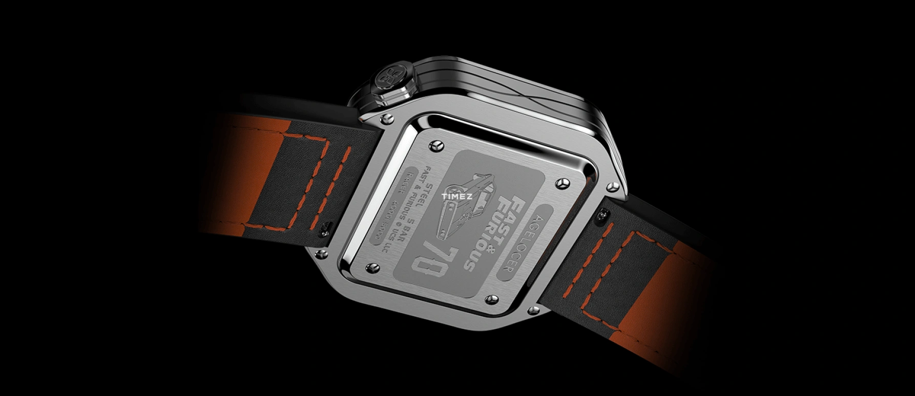Agelocer,Racing 44.50mm,44.50mm,Stainless Steel,Black,Automatic,Sapphire,Square,5811A1
