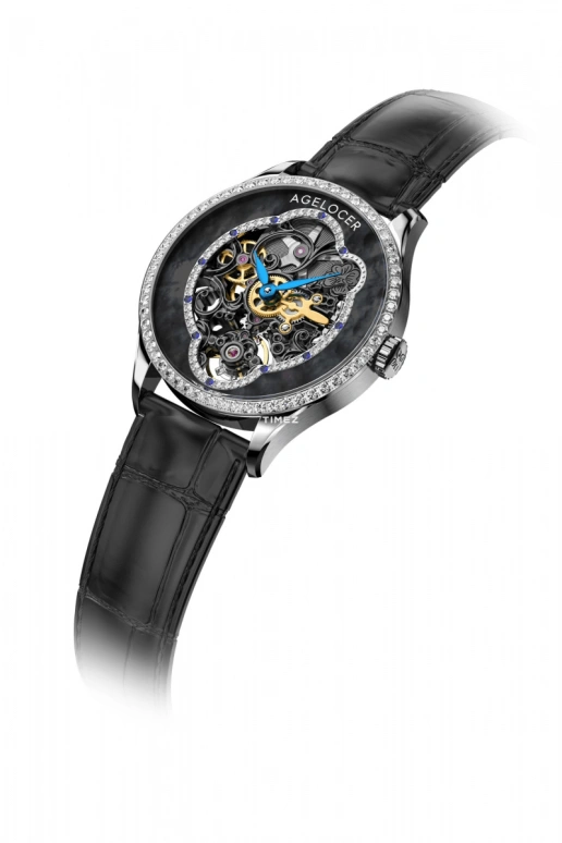 Agelocer,Schwarzwald 36mm,36mm,Stainless Steel,Black,Automatic,Sapphire,Crystal Glass,Round,5302E1