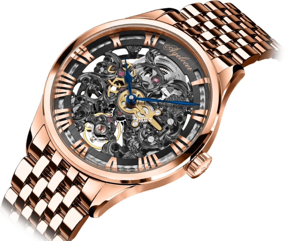 Agelocer,Schwarzwald 40mm,40mm,Stainless Steel,Black,Automatic,Sapphire,Crystal Glass,Round,5402D9