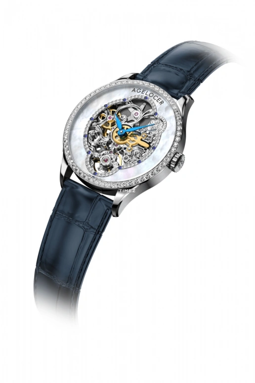 Agelocer,Schwarzwald 36mm,36mm,Stainless Steel,White,Automatic,Sapphire,Crystal Glass,Round,5303E6