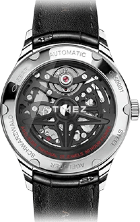 Agelocer,Schwarzwald 41mm,41mm,Stainless Steel,Silver,Automatic,In-house Caliber,Sapphire,Crystal Glass,6103F2