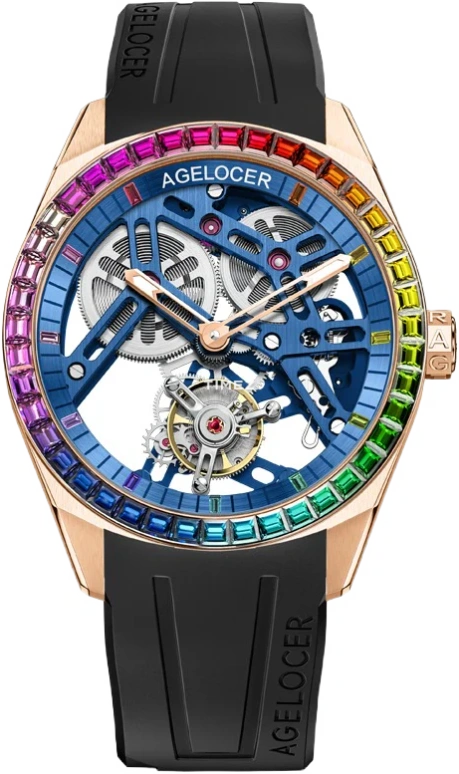 Agelocer Tourbillon 9104L1-R