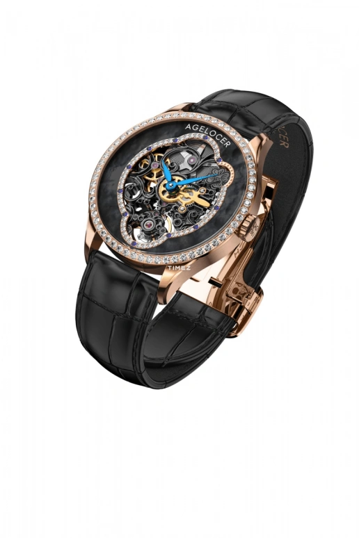Agelocer,Schwarzwald 36mm,36mm,Stainless Steel,Black,Automatic,Sapphire,Crystal Glass,Round,5302F1
