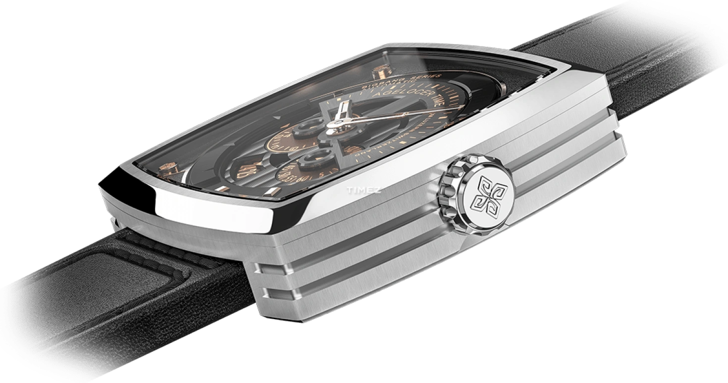 Agelocer,BigBang 43mm,43mm,Stainless Steel,Gold,Automatic,Day,Sapphire,Crystal Glass,5603A2