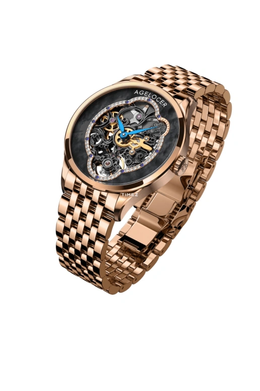 Agelocer,Schwarzwald 36mm,36mm,Stainless Steel,Stainless Steel,Black,Automatic,Sapphire,Crystal Glass,Round,5302D9