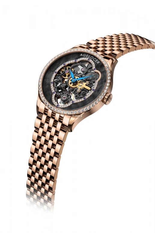 Agelocer,Schwarzwald 36mm,36mm,Stainless Steel,Black,Automatic,Sapphire,Crystal Glass,Round,5302F9