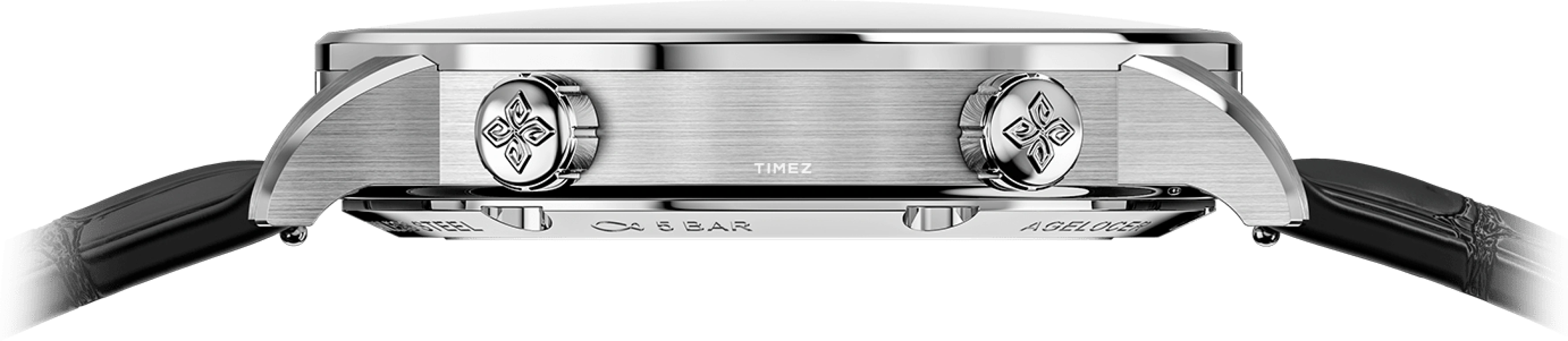 Agelocer,Universal time 42mm,42mm,Stainless Steel,White,Automatic,Day,World Time,5201A1