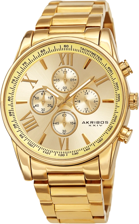 Akribos XXIV Men’s Watches AK1072YG