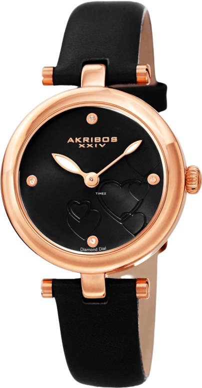 Akribos XXIV Women’s Watches AK1044BKR