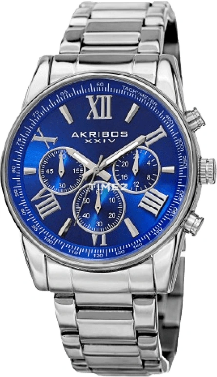 Akribos XXIV Men’s Watches AK865SSBU