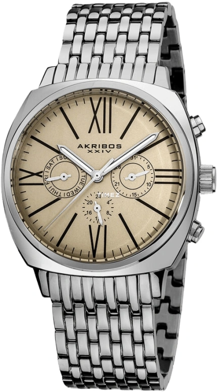 Akribos XXIV Men’s Watches AK636SSW