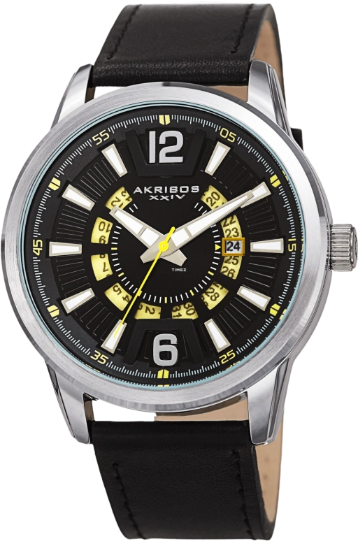Akribos XXIV Men’s Watches AK1079SSBK