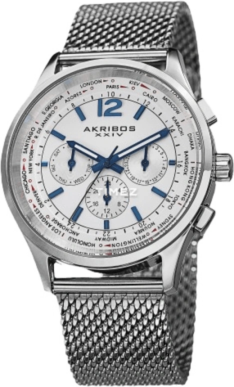 Akribos XXIV Men’s Watches AK716SS