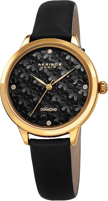 Akribos XXIV Women’s Watches AK1051BKG