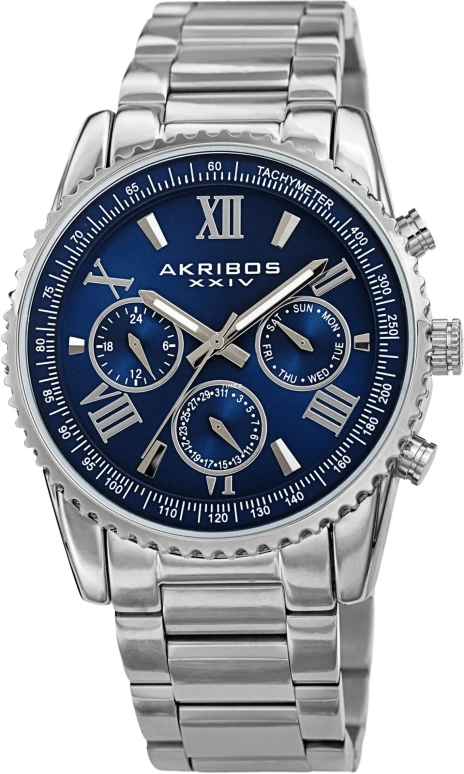 Akribos XXIV Men’s Watches AK1099SSBU