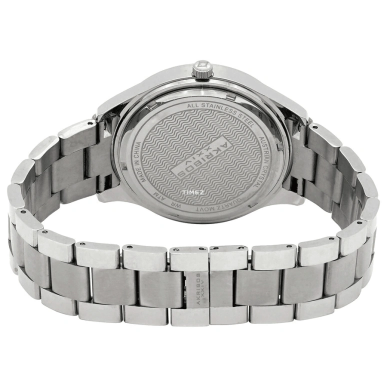 Akribos XXIV,Women’s Watches 42mm,42mm,Stainless Steel,Blue,Quartz,Day,Hardlex,AK954SSBU