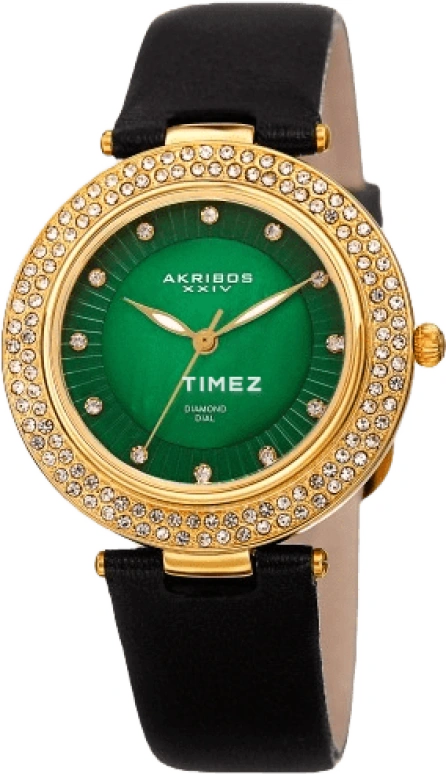 Akribos XXIV Women’s Watches AK1008BKGN