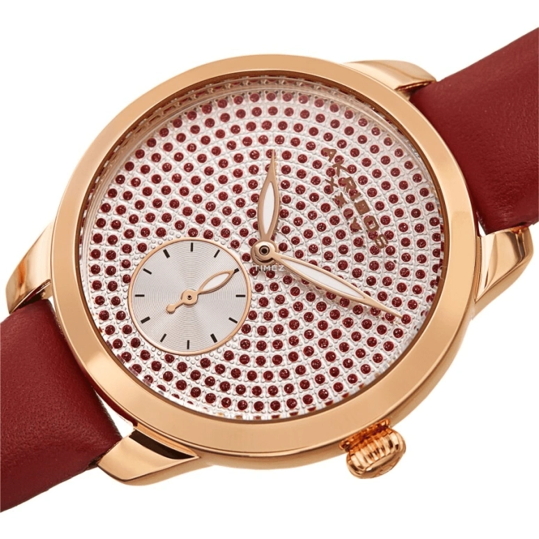 Akribos XXIV,Women’s Watches 34mm,34mm,Composite,Red,Silver,Quartz,Hardlex,Round,AK1089RD
