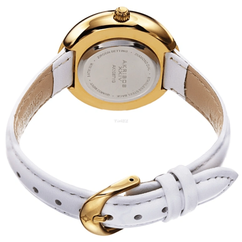 Akribos XXIV,Women’s Watches 36mm,36mm,Composite,Gold,Quartz,Hardlex,Round,AK1067YG