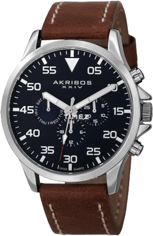 Akribos XXIV Men’s Watches AK773SSBU