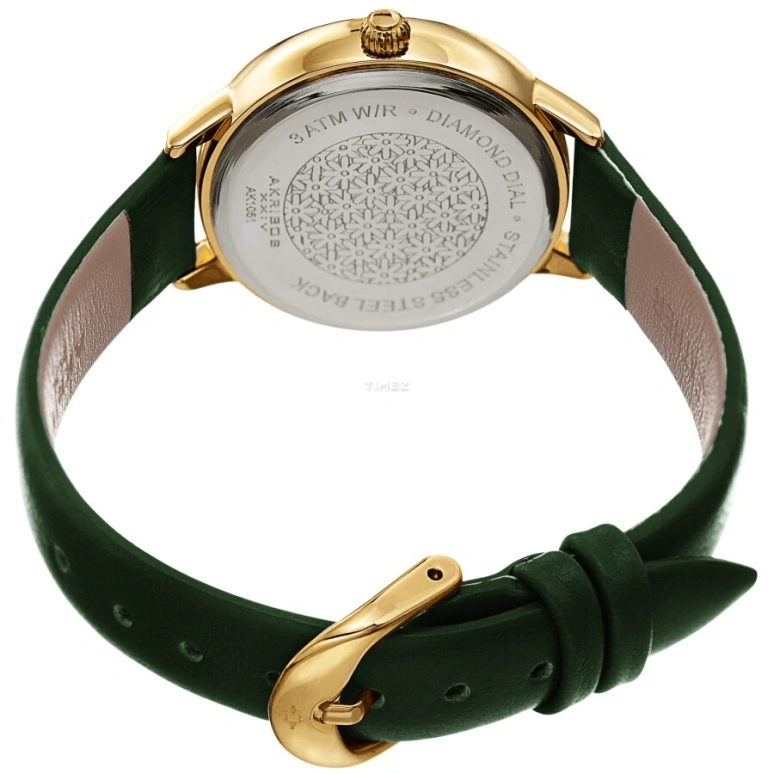 Akribos XXIV,Women’s Watches 34mm,34mm,Composite,Silver,Quartz,Hardlex,Round,AK1051GN