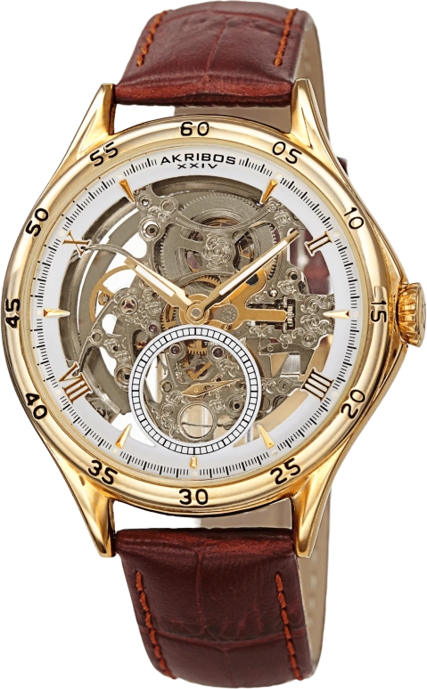 Akribos XXIV Men’s Watches AK1066YGBR