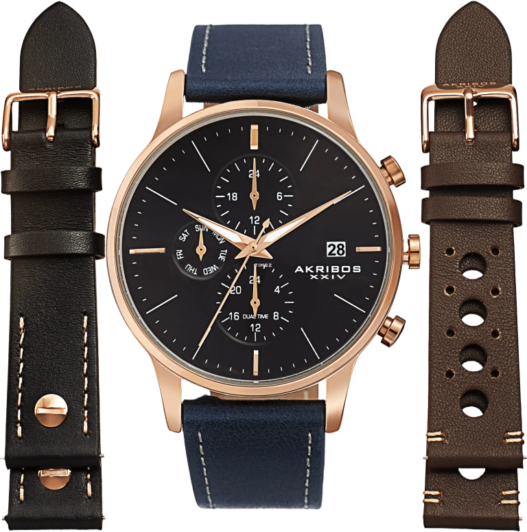 Akribos XXIV Men’s Watches AKS191105RGBU-S