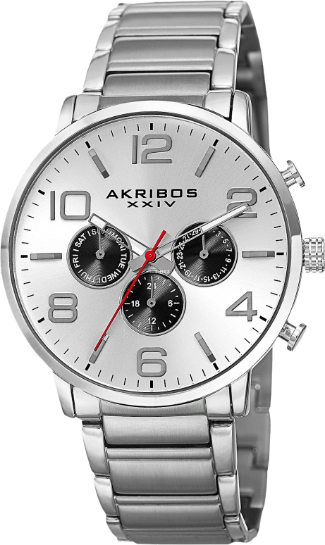 Akribos XXIV Men’s Watches AK803SSW