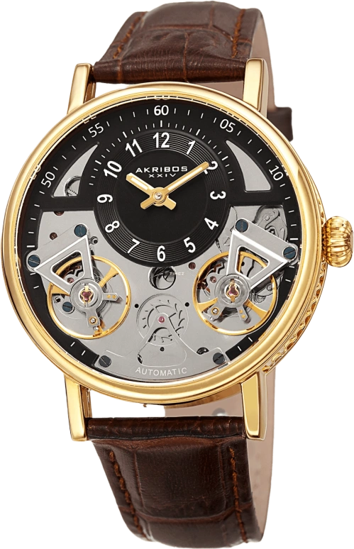 Akribos XXIV Men’s Watches AK1058YGBR