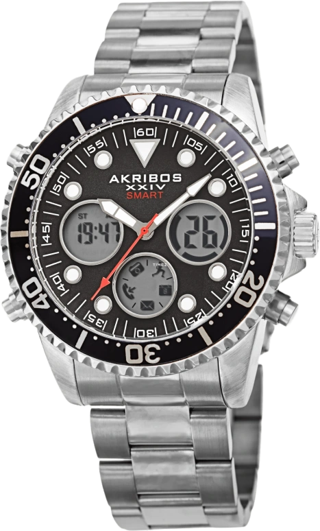 Akribos XXIV Men’s Watches AK1094SSB