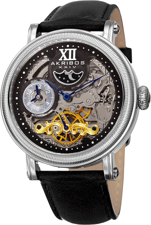Akribos XXIV Men’s Watches AK968SSBK