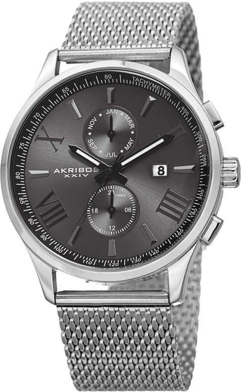Akribos XXIV Men’s Watches AK905SSB