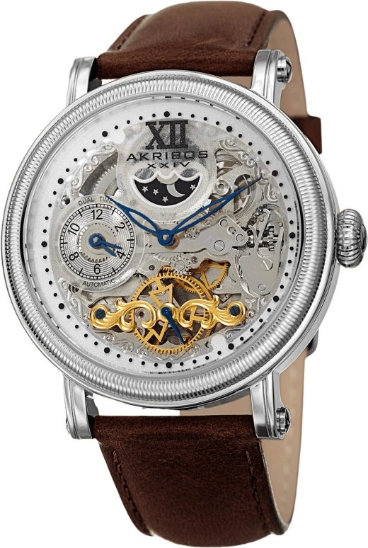 Akribos XXIV Men’s Watches AK968SSBR