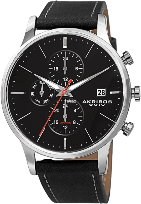 Akribos XXIV Men’s Watches AK1105SSB-S