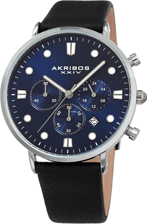 Akribos XXIV Men’s Watches AK1090BUBK