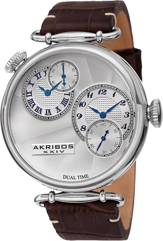 Akribos XXIV Men’s Watches AK796SSBR