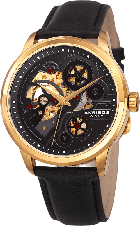 Akribos XXIV Men’s Watches AK855YGB