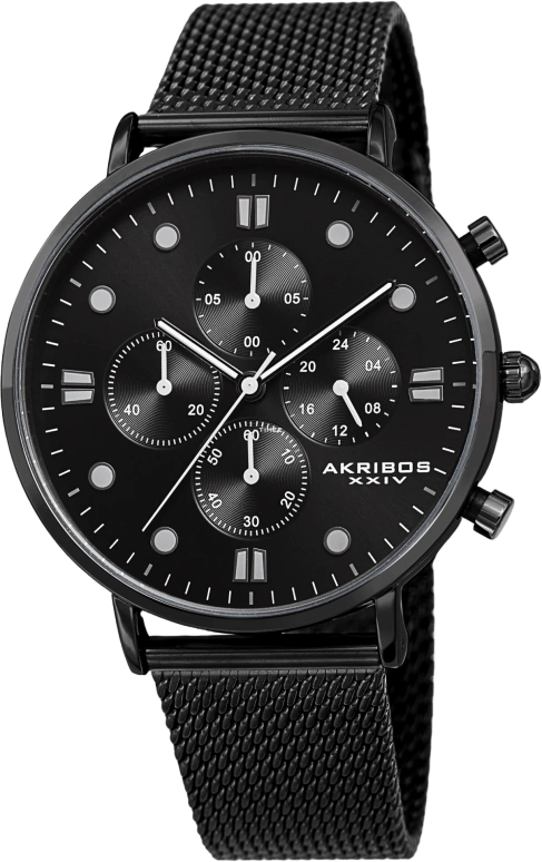 Akribos XXIV Men’s Watches AKS191113BK