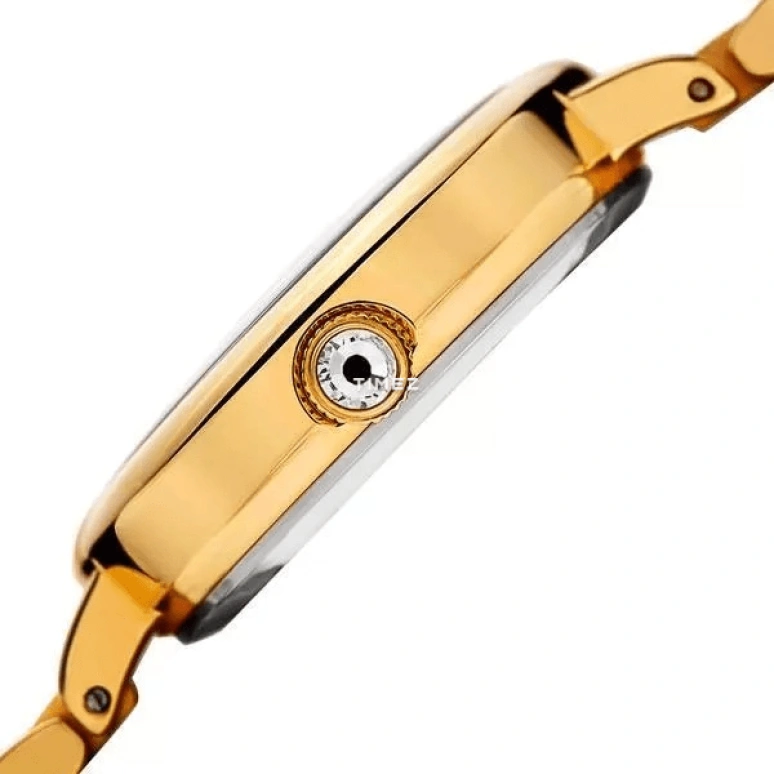 Akribos XXIV,Women’s Watches 30mm,30mm,Stainless Steel,White,Quartz,Hardlex,Round,AK877YG