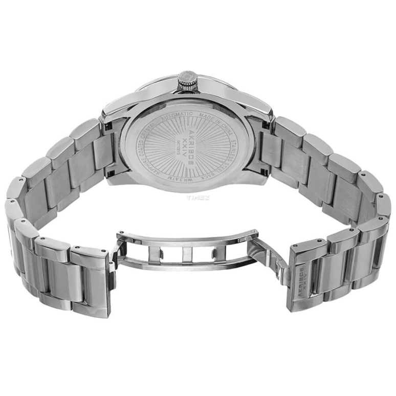 Akribos XXIV,Men’s Watches 41mm,41mm,Composite,Blue,Skeleton,Automatic,Hardlex,Round,AK1103SSBU