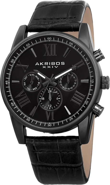 Akribos XXIV Men’s Watches AK911BK