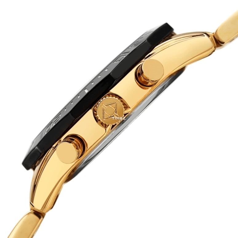 Akribos XXIV,Men’s Watches 42mm,42mm,Composite,Gold,Quartz,Date,Day,Dule Time,AK1054YG