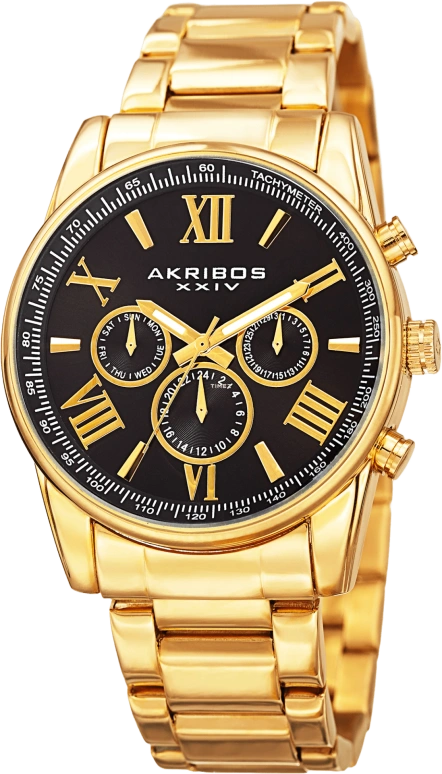 Akribos XXIV Men’s Watches AK904YGB