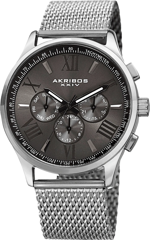 Akribos XXIV Men’s Watches AK844SSB