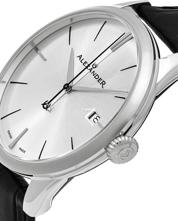 Alexander,MEN'S WATCHES 40mm,40mm,Stainless Steel,Silver,Quartz,Day,Sapphire,Crystal Glass,A911,A911-02
