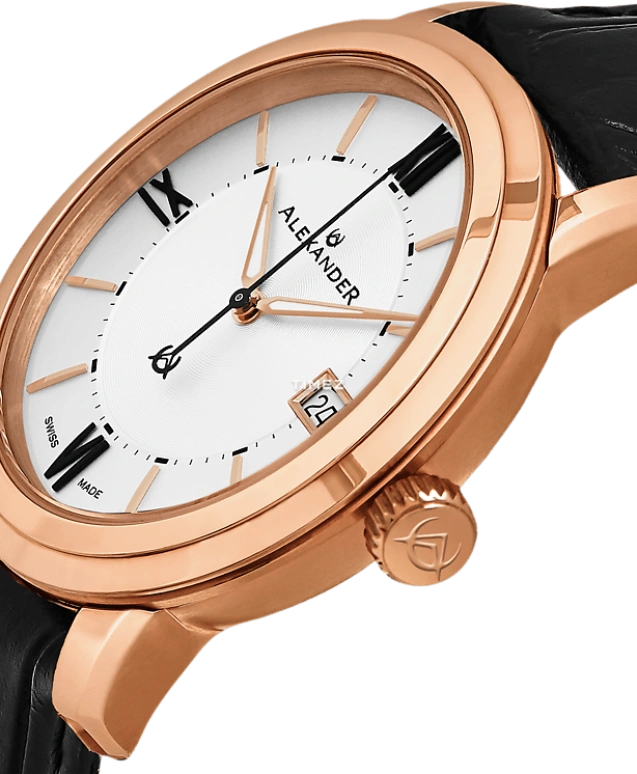 Alexander,MEN'S WATCHES 40mm,40mm,Stainless Steel,Silver White,Quartz,Day,Sapphire,Crystal Glass,A111,A111-06