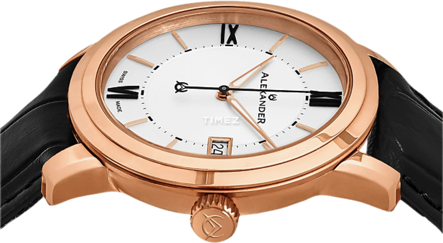 Alexander,MEN'S WATCHES 40mm,40mm,Stainless Steel,Silver White,Quartz,Day,Sapphire,Crystal Glass,A111,A111-06