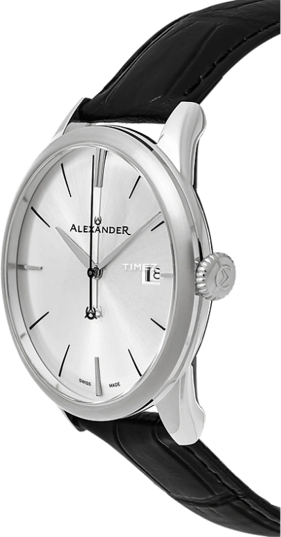 Alexander,MEN'S WATCHES 40mm,40mm,Stainless Steel,Silver,Quartz,Day,Sapphire,Crystal Glass,A911,A911-02